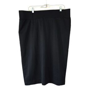 ALFANI Stretch Wide Band Adjustable Slit PencilSkirt 18W NWT Workwear Event Suit